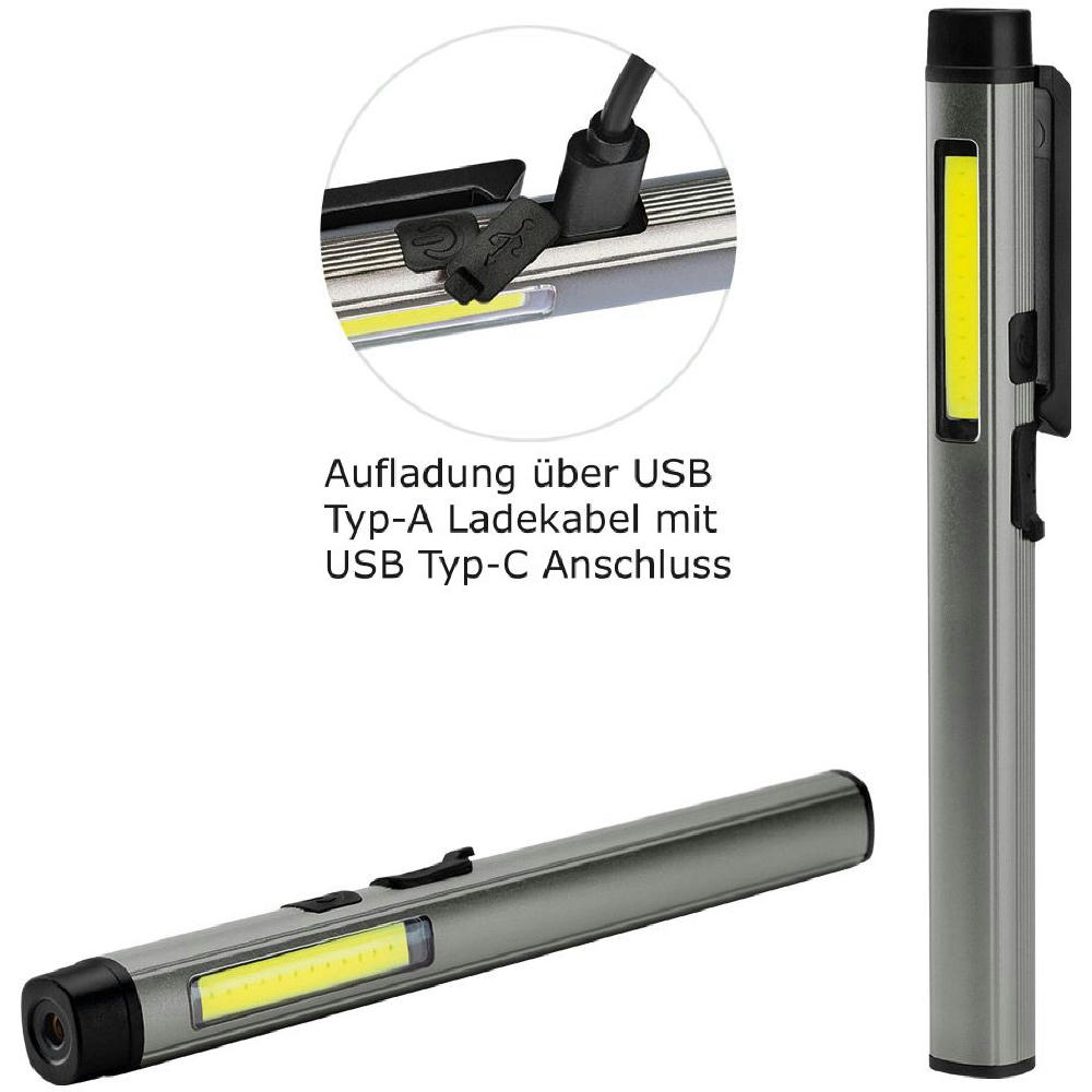 Aufladbare LED Leuchte "Profi Inspection Light Laser 200 L"