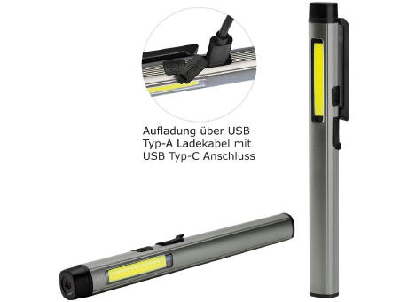 Aufladbare LED Leuchte "Profi Inspection Light Laser 200 L"