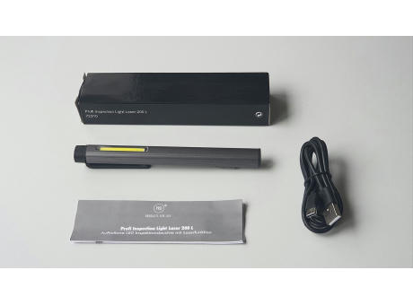 Aufladbare LED Leuchte "Profi Inspection Light Laser 200 L"