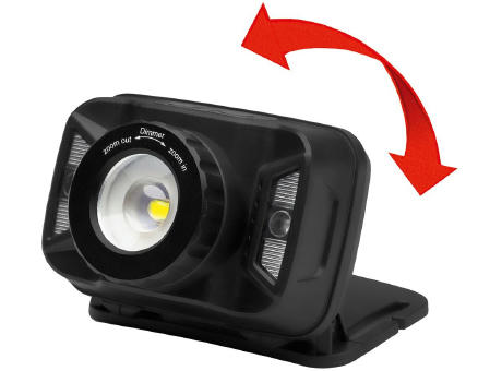 Aufladbare LED Stirnleuchte mit Sensorfunktion "Focus Head Light Charge 220 L"