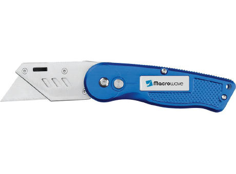 Trapezklingen-Klappmesser "Profi Cut blau"