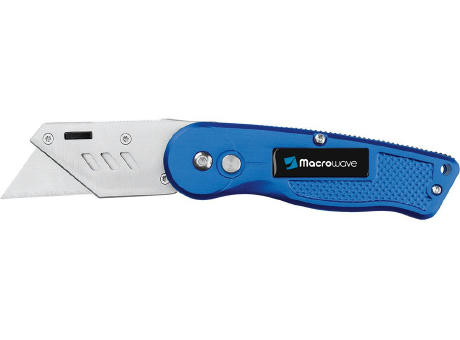 Trapezklingen-Klappmesser "Profi Cut blau"