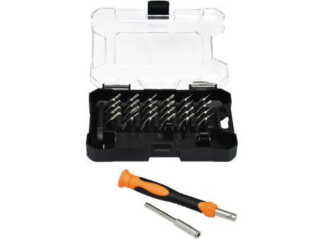 Feinbit-Set "Forte Precision 26 HC orange"