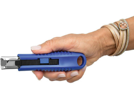 Sicherheitsmesser "Safe Lock HP blau"