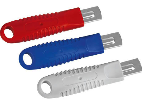 Sicherheitsmesser "Safe Lock HP blau"