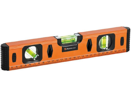 Aluminium-Wasserwaage "Profi Level 300 orange"