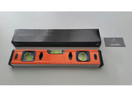 Aluminium-Wasserwaage "Profi Level 300 orange"