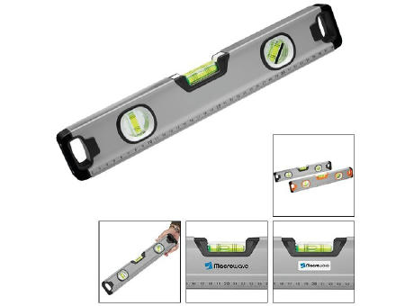 Aluminium-Wasserwaage "Craft Alu Level 400 grau"