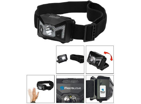 LED Stirnleuchte mit Sensorfunktion "Sensor Head Light 125 L"