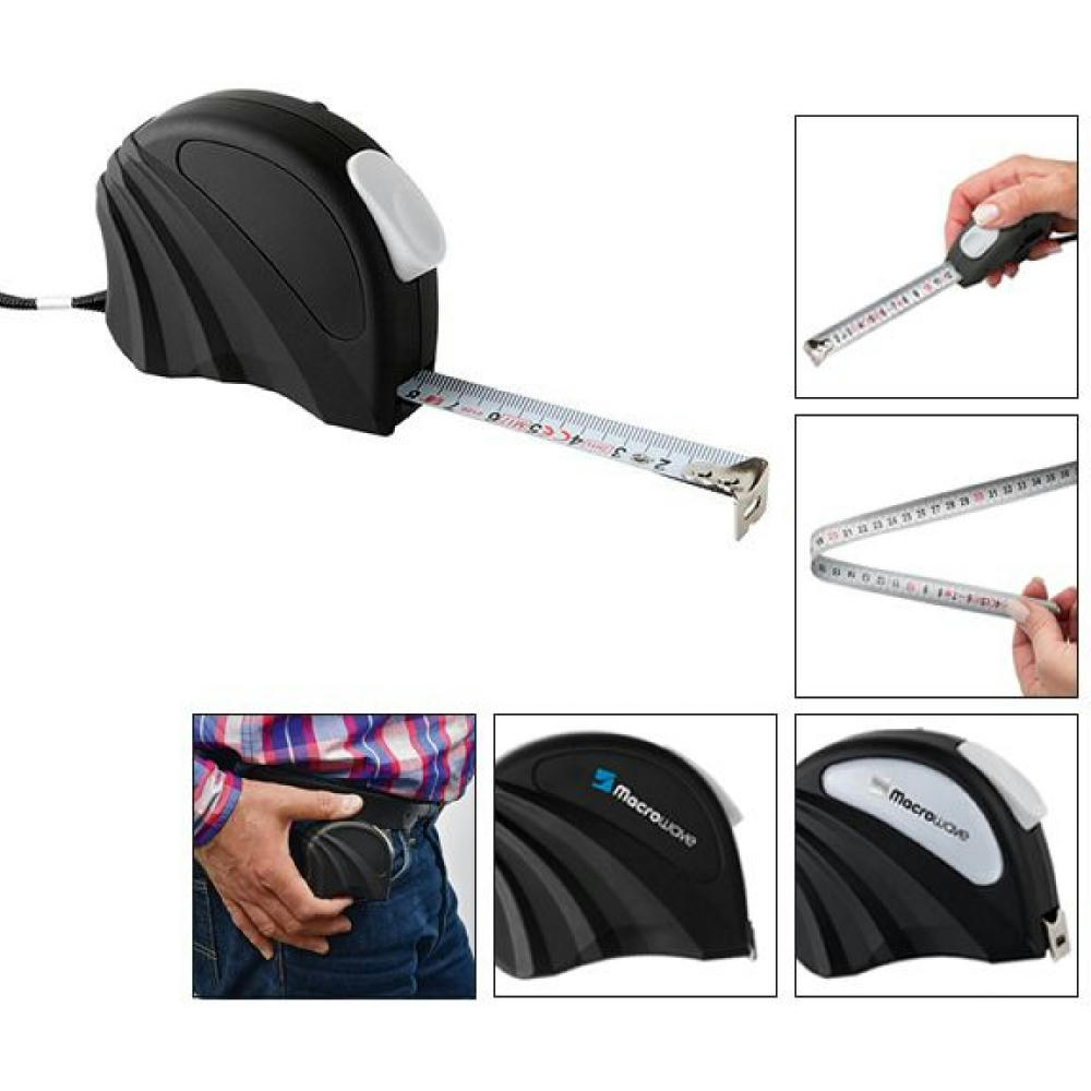 Automatik-Bandmaß "Metis 5 M schwarz"