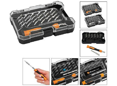 Feinbit-Set "Forte Precision 26 HC orange"