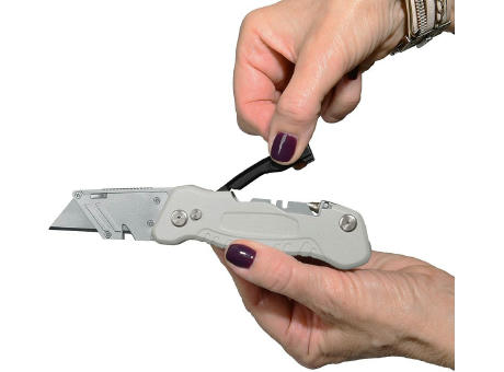 Trapezklingen-Klappmesser "Solid Screw Cut"