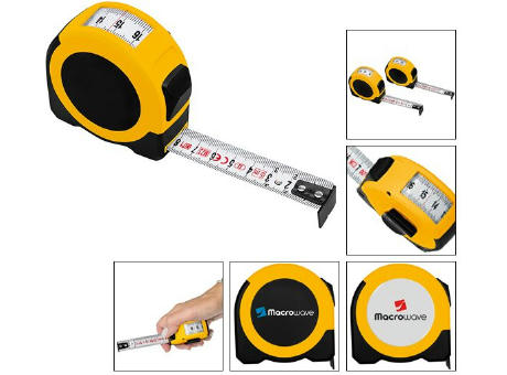 Bandmaß "Window Tape 5 M gelb"