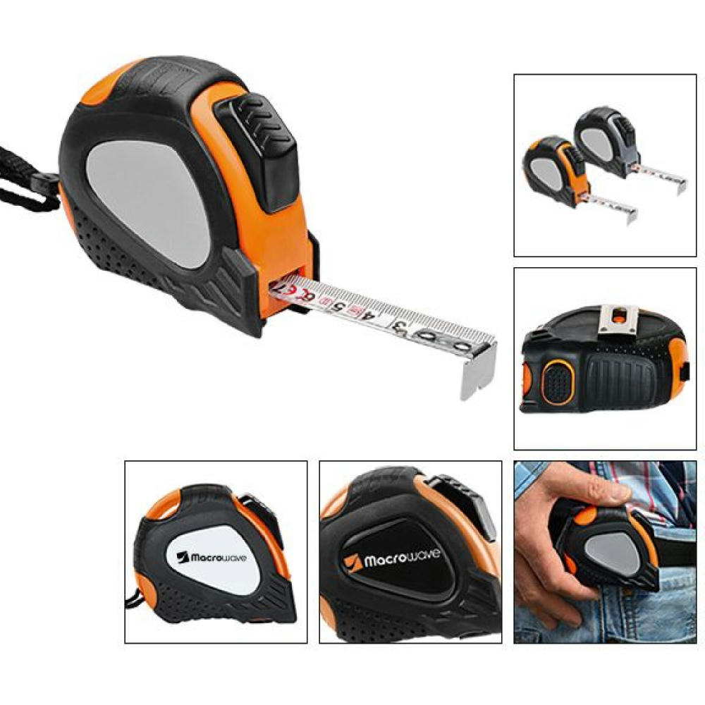 Automatik-Bandmaß "Power Tape 5 M orange"