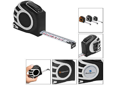 Automatik-Bandmaß "Speed Tape 5 M grau"