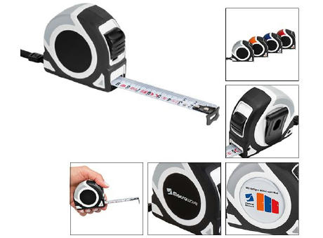 Bandmaß "Triple 5 M grau"