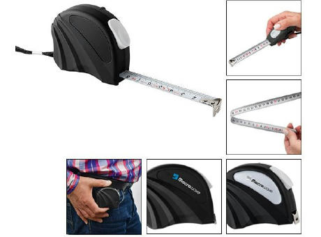 Automatik-Bandmaß "Metis 3 M schwarz"