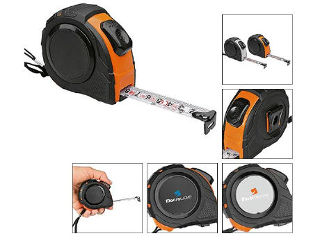 Automatik-Bandmaß "Master Tape 5 M orange"