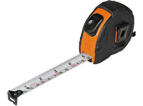 Automatik-Bandmaß "Master Tape 5 M orange"