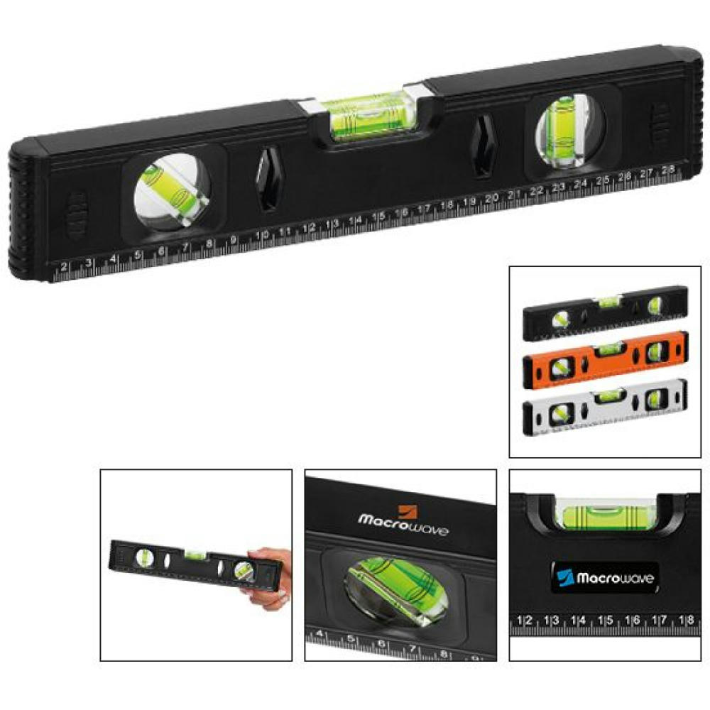 Aluminium-Wasserwaage "Profi Level 300 schwarz"