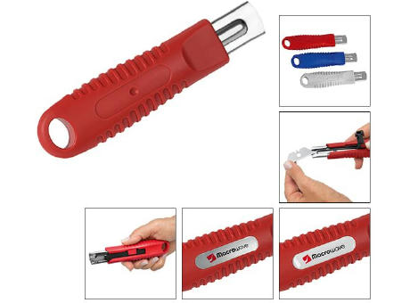 Sicherheitsmesser "Safe Lock HP rot"