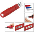 Sicherheitsmesser "Safe Lock HP rot"