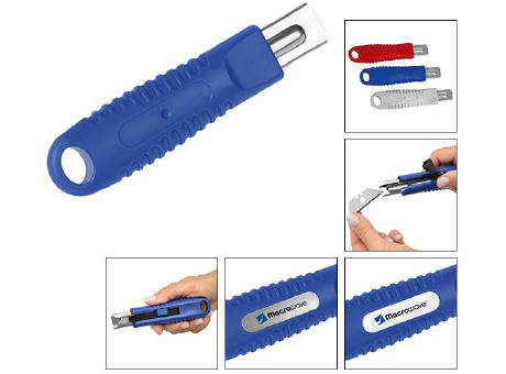 Sicherheitsmesser "Safe Lock HP blau"