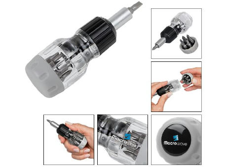 Bit-Magazin-Schraubendreher "Compact Driver 7 HC"