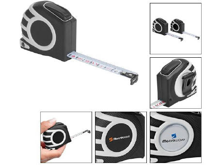 Automatik-Bandmaß "Speed Tape 3 M grau"