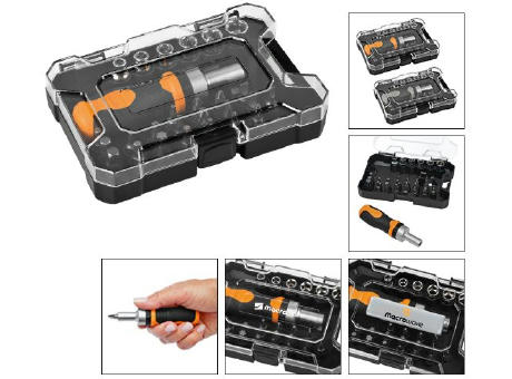 Bit-Set "Forte Pocket Driver 27 HC orange"