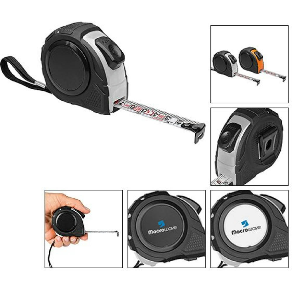 Automatik-Bandmaß "Master Tape 3 M grau"