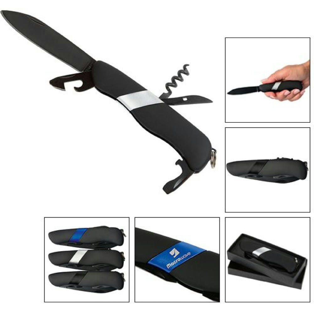 Multifunktions-Taschenmesser "Eagle silber"