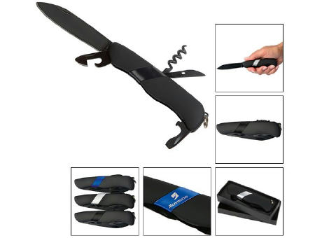 Multifunktions-Taschenmesser "Eagle schwarz"