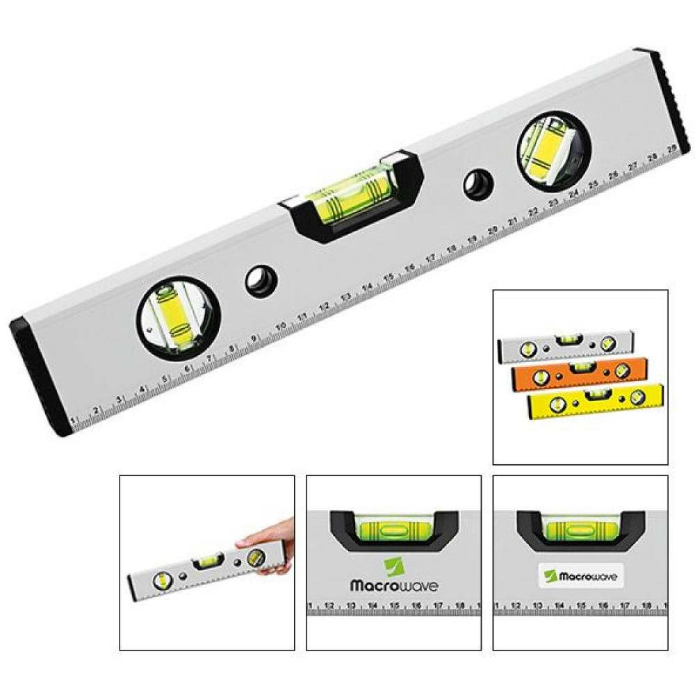 Aluminium-Wasserwaage "Grade Level 300 grau"