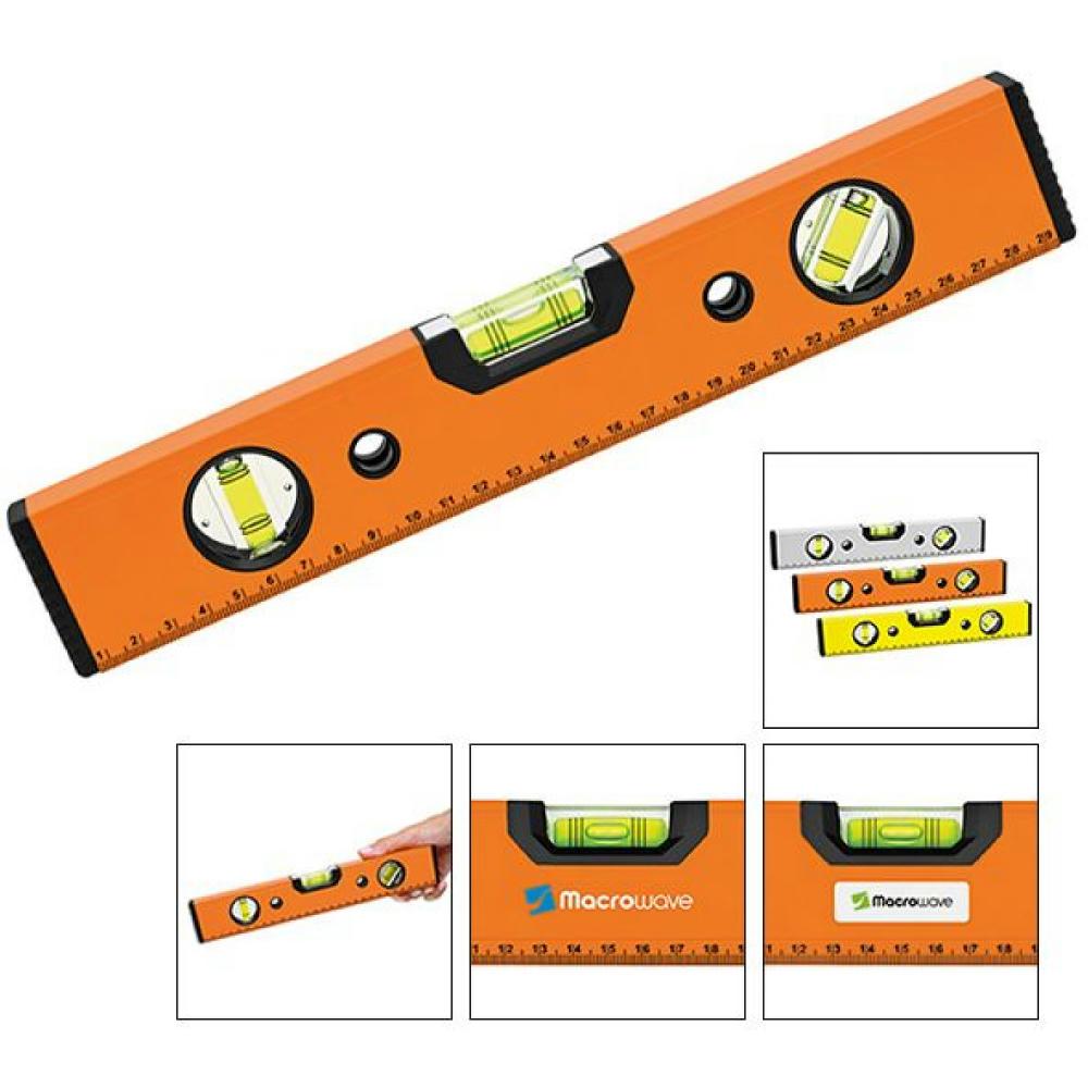 Aluminium-Wasserwaage "Grade Level 300 orange"