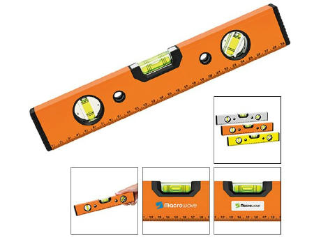 Aluminium-Wasserwaage "Grade Level 300 orange"