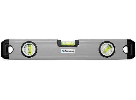 Aluminium-Wasserwaage "Solid Alu Level 400 grau"