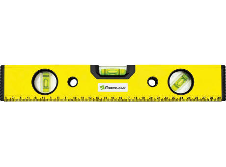 Aluminium-Wasserwaage "Grade Level 300 gelb"