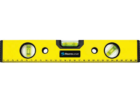 Aluminium-Wasserwaage "Grade Level 300 gelb"