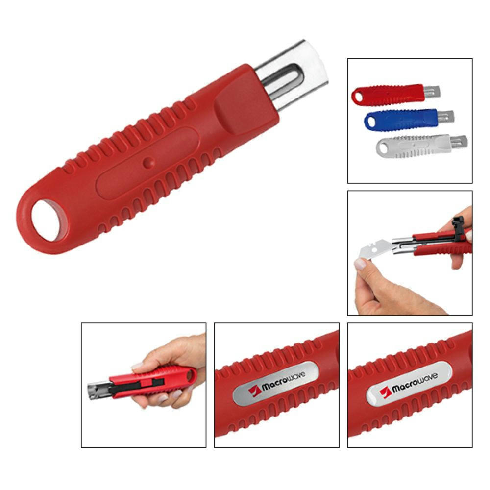 Sicherheitsmesser "Safe Lock HP rot"