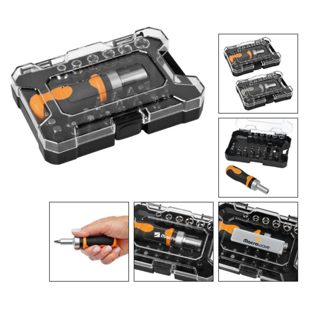 Bit-Set "Forte Pocket Driver 27 HC orange"