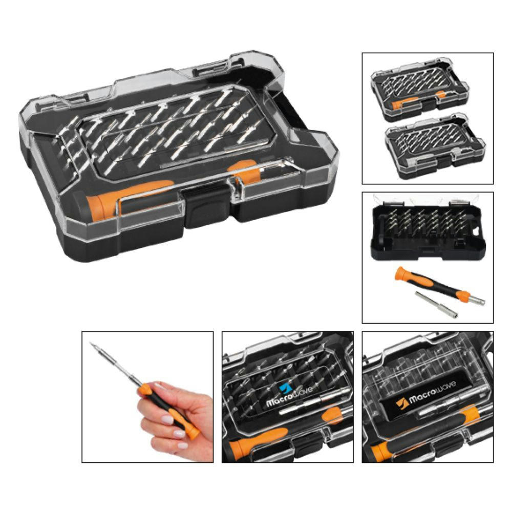 Feinbit-Set "Forte Precision 26 HC orange"