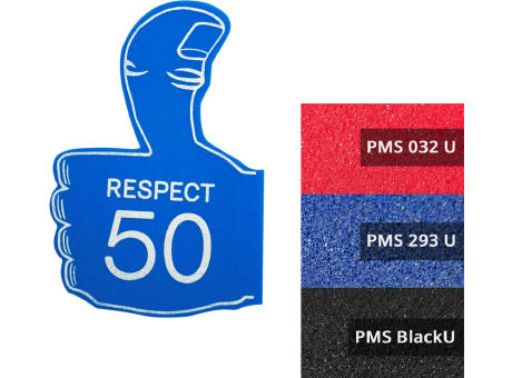 Winkehand Thumbs Up, 2-Seitig