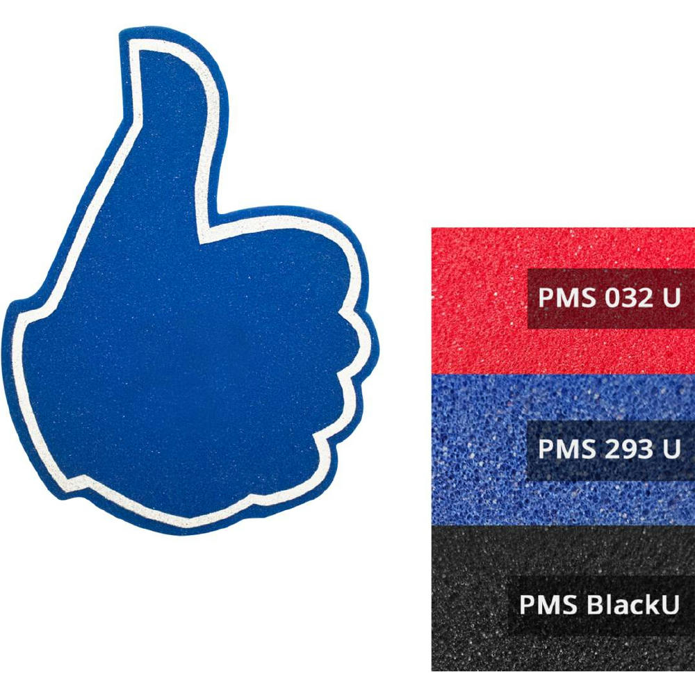 Winkehand Cartoon Thumb, 1-Seitig