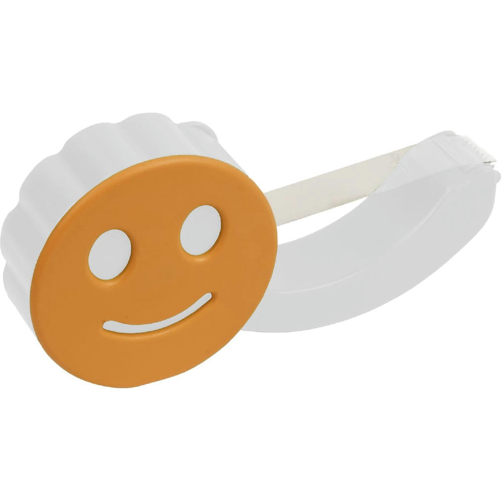 Klebestreifenabroller Grinsebacke