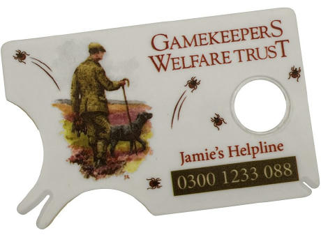 Zeckenentfernerkarte Bully