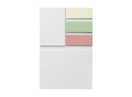 Memo Sticky Notes and Markers Recycled Paper Notizblock