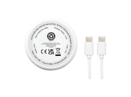 All-in-one RCS Recycled 15W Magnetic Wireless Charger