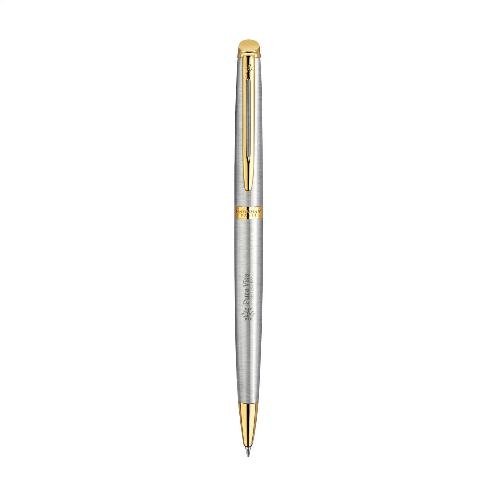 Waterman Hémisphère Kugelschreiber Silber-blau