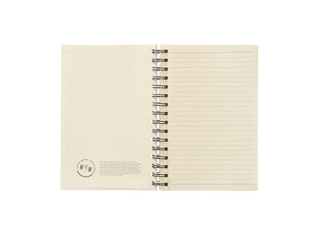 Sugarcane Bagasse Spiral Notebook A5 Notizbuch